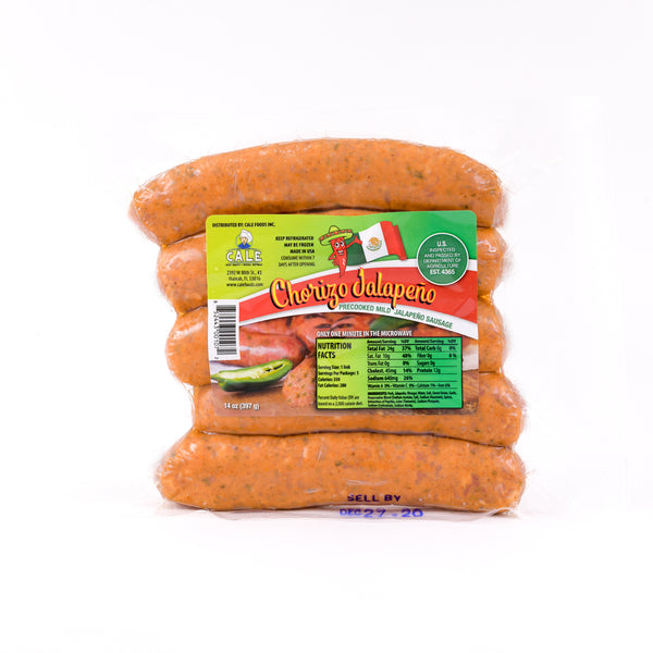 Chorizo de Jalapeño | Jalapeño Sausage